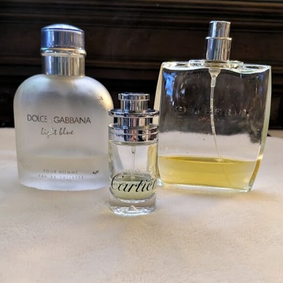 Burberry Other - ⬇️PD⬇️BURBERRY, DOLCE & GABBANA, CARTIER PERFUMES (NOT FULL BOTTLES)